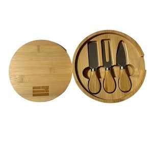 RILL Bamboo Charcuterie & Cheese Board Set 6.5"